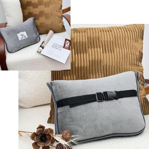 Shirene Travel Blanket,Ultra-Lightweight Airplane Blanket Vacuum Compressed Polyester Travel Blanket for Long-Haul Flights Cars Camping and Outdoor Activities Warm Packable Accessory Blanket — view 6