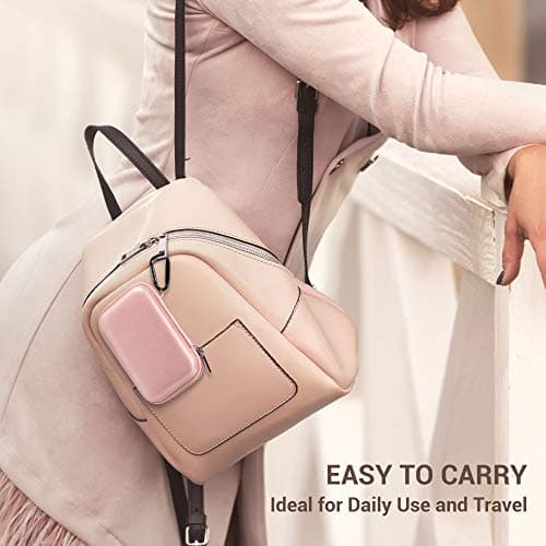 ULAK MP3 MP4 Player Case Portable Travel Box for iPod Touch, Rose Gold — view 4
