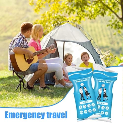 Pee Bags for Travel Spill-Proof Unisex Hygienic Vomit Poop — view 2