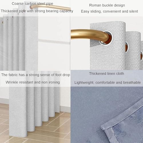 Portable Privacy Changing Room Tent with Sunshade Pole & Hooks, 90x90cm - Ideal for Beach, Camping, Outdoor Events & Quick Personal Space Solutions — view 2