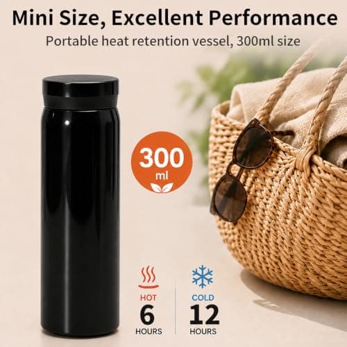 Insulated Bottle 300ml – Stainless Steel Travel Cup — view 5