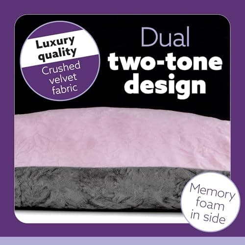 Aamira U Shaped Pregnancy Pillow, Memory Foam, Pink & Dark Grey — view 5