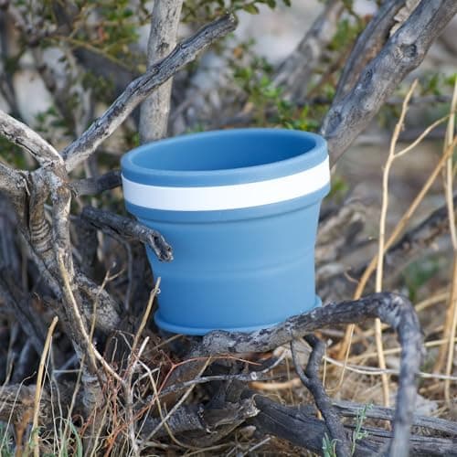 Hiker's Gold Ultralight Collapsible Cup for Hiking, Backpacking & Travel — view 3