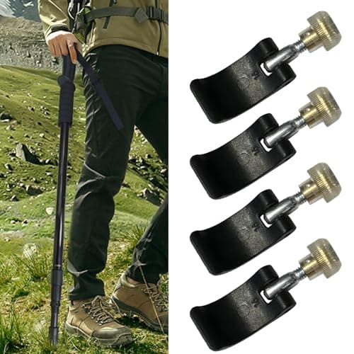 Trekking Pole Lock Replacement, Easy Install, 5.6x1.7x1.3cm, Walking Pole Lock Handle, Sturdy Walking Stick Locking Clips, Strong And Secure, For Backpacking, Camping, Or Any Outdoor Activity — view 3