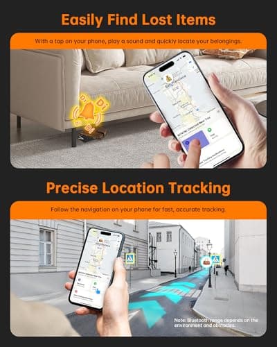 NOVOO Slim SmartCard Wallet Tracker, Air Locator Tag - 1.6mm Thin, 6-Year Battery, IP68 Waterproof, Apple Find My Compatible (iOS Only), Bluetooth GPS Item Finder (1-Pack) — view 4