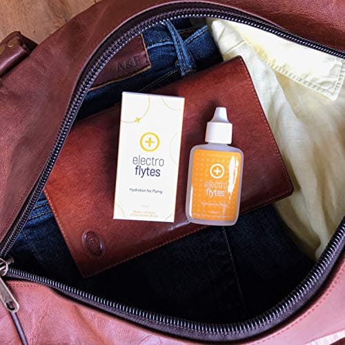 ElectroFlytes | Rehydrate While Flying | Electrolyte Drops | Hydration Drops |Trace Mineral Drops | Recovery | Travel Size Electrolytes | Yellow 25ml Bottle — view 5