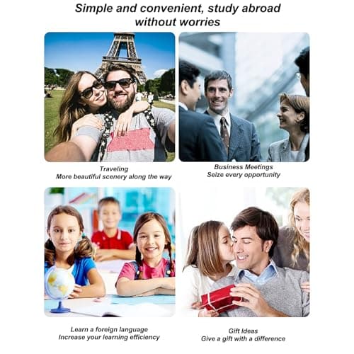 Generic Language Translator Device Support 97 Languages Two Way Real Time Text Photo Voice Translation Stick Translator Pen for Travel (Pink) — view 6