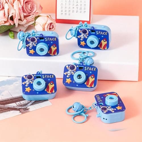 Camera Projector Toy Space Astronaut LED Projector Backpack Decor — view 4