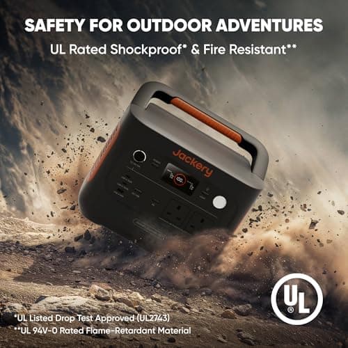 Jackery Explorer 1000 v2, 1500W 1070Wh LiFePO4 Portable Power Station — view 4