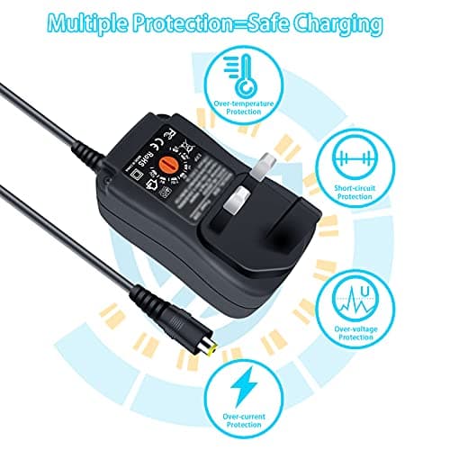 30W Universal Power Adapter, Dalugo 3V 4.5V 5V 6V 7.5V 9V 12V 2A AC/DC Switching Power Supply Charger with 8 Adaptor Tips for 3V-12V Household Electronics,Led Strip,Speakers,TV Box and More Devices — view 5