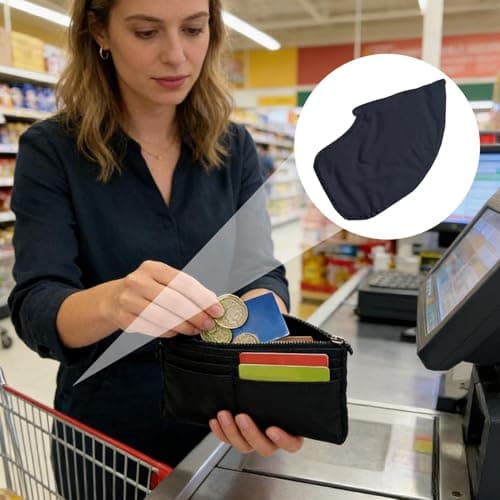 Sew in Trouser Pocket Repair Kit - Invisible DIY Clothing Inner Pockets for Dress Trench Coats Down Coat Jacket | Cloth Material, Suit Dress Side Replacement Pocket, Hand-Stítch Phone Holder — view 2