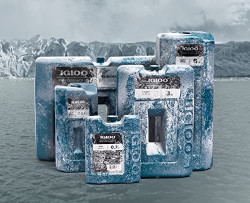 IGLOO Performance Ice Blocks, Reusable Ice Packs for Coolers, Long Lasting Cold Freezer Packs, Cold Packs for Coolers, Camping, Fishing, Road Trips — view 6