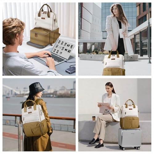Maelstrom 15.6-17.3" Laptop Backpack with Lunch Box, Work Bag for Women Men — view 5