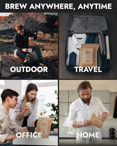 Specialty Coffee Travel Gifts for Men & Women with 3 World's Finest Coffees — view 5