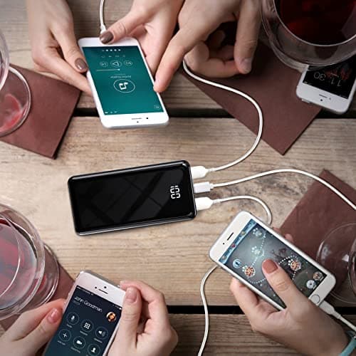 Power Bank, 24000mAh 3.7V 88.8Wh Phone Charger Battery Pack with Type C Micro Output, Dual USB Ports, 5-8h Fast Charging — view 6