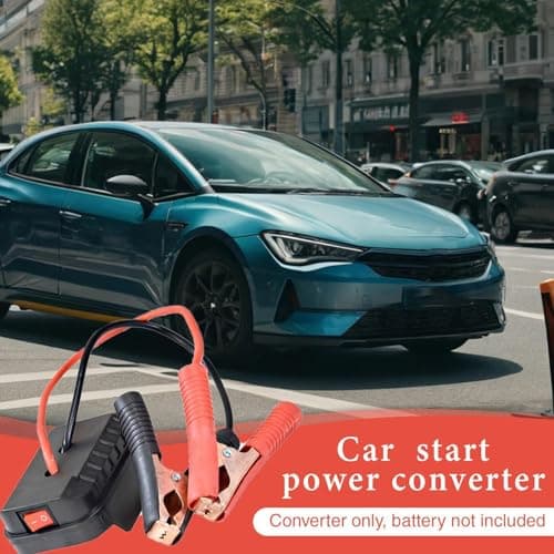 Car Battery Jump Starter Pack, Car Starting Power Converter, Auto Battery Booster Pack, Vehicle Jump Starter Power Bank Solar, Emergencys Vehicle Booster Kit — view 3
