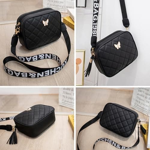 ANPTER Small Crossbody Bag for Women Cross body Purse Camera Shoulder Handbag with Detachable Adjustable Strap for Ladies Girls Travel Shopping Work Daily Use — view 4