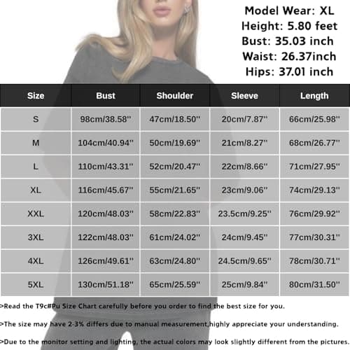 Women's T-Shirts Heavy Cotton Tops Basic Short Sleeve Round Neck Tees Washed Oversized Elegant Womens Baggy Oversized T Shirts Walking Holiday Travel Y2K Clothes Plus Size Light Blue — view 3