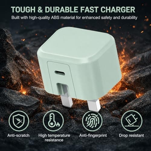 For iPhone 17 16 15 Pro Max 60W USB-C to C Charger Plug and Cable AVS DVS — view 4