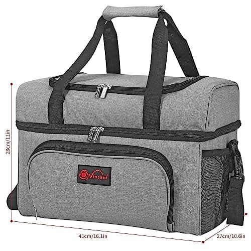 Vinsani 30L Cooler Bag, Insulated Thermal Backpack for Beach Travel Picnic — view 2