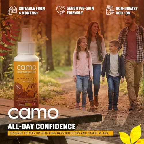 CAMO Maximum Protection Insect Repellent Spray – 30% Citriodiol (PMD) – Long-Lasting Defence Against Mosquitoes, Midges & Biting Insects – DEET-Free, Plant-Based Protection – for Travel & Outdoor Use — view 5