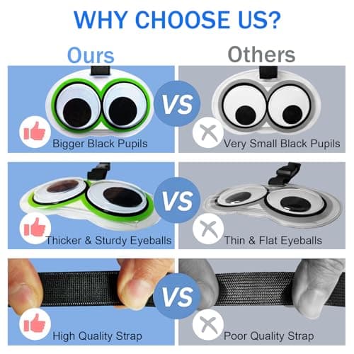 2PCS Luggage Tag for Suitcases, Funny Wiggle Eyes Suitcase Tags Silicone Secure Suitcase Labels for Travel, Baggage Name Labels Suitcases ID Tags Handbag Tag for Men Women Girls Boys, Pink/Blue — view 2