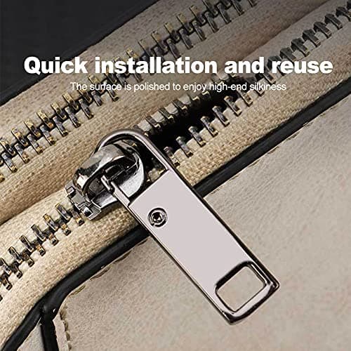 Faderr Zipper Repair Kit - 5pcs Zip Pullers, Zip Slider Pull Tab Replacement — view 4