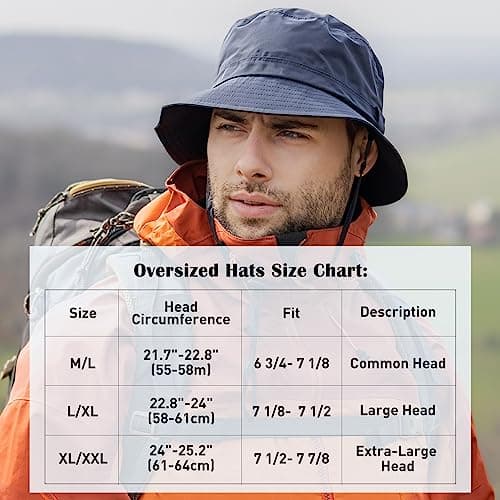 Comhats Waterproof Winter Rain Hat for Men Women Fishing 94560 L/XL — view 3