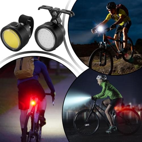 Bike Headlight 3-Mode with Strap Waterproof Lamp — view 4