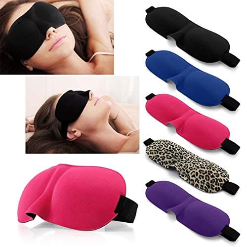 2 Pcs Sleep Mask,Eye Mask,Ultra Soft Skin-Friendly Silk Sleeping Eye Mask with Adjustable Strap for Men,Women and Kids for Valentine's Gift, Men & Women Night Sleeping, Travel, Nap Purple — view 4