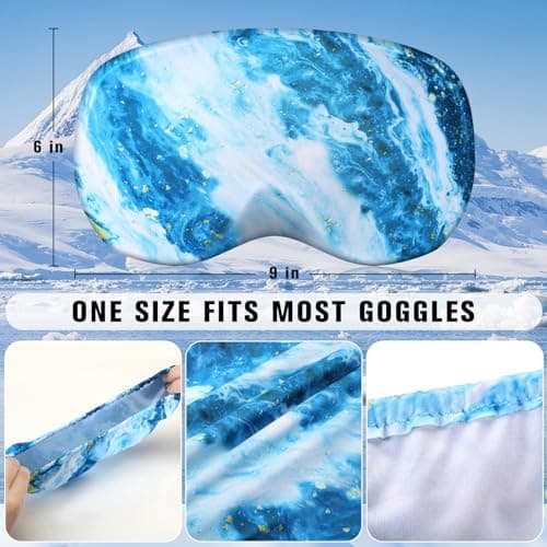 FINPAC 2 Pieces Ski Goggle Cover Sleeve — view 2
