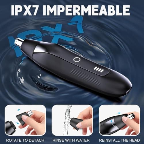 Professional Nose Hair Trimmer for Men, Gift for Men Dad Husband Grandpa — view 5