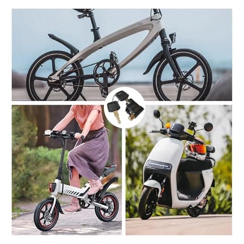 RV Battery Lock, Anti-theft Metal Safety Portable Ebike Key Ignition RV Battery Box Lock with 2 Keys for Motorcycle Electric Bike Scooter — view 5
