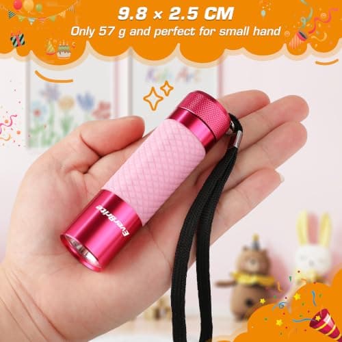 EverBrite 3-Pack Mini LED Torch, Glow in Dark Flashlights — view 2
