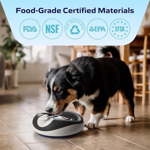 Torus Pet MINI Filtered Water Bowl (Charcoal) - 1 Liter – Home and Travel Bowl - Autofill - Portable - Antimicrobial - BPA Free - Cat - Small Dog — view 5