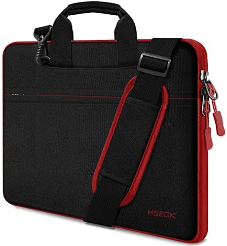HSEOK Laptop Shoulder Bag 13 13.3 14 Inch Case Compatible with MacBook Pro/Neo 14" M5/M4/M3/M2/M1,Mac Air/pro/Neo 13" and Most 13 13.3 14 Notebooks,Spill-Resistant Briefcase,B02k02
