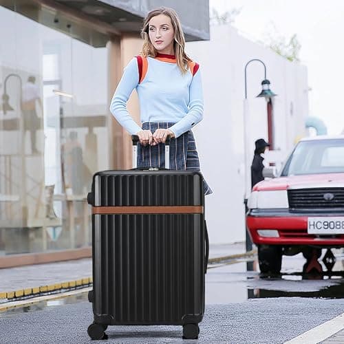 RMW Suitcase 24 Inch Medium Hard Shell Lightweight Check-in Luggage ABS+PC — view 4