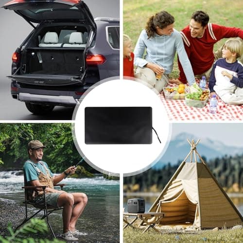 Heavy Duty Cargo, Waterproof Trunk Mat, Car Guard Cover with Anti-Slip Feature, Rubber Vehicle Organizer with Easy Cleaning, Car Storage Protection for Daily Commute Adventure Gear Road Trips — view 5