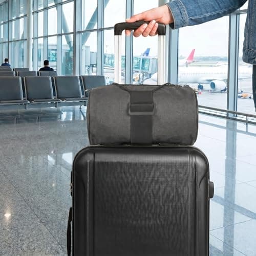 Ouligay 2 Pack Adjustable Luggage Straps for Suitcases Elastic Case Straps — view 5