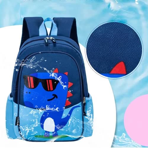 POWOFUN 12 inch Kids Dinosaur Backpack For 3-5 Y Toddler Preschool — view 5