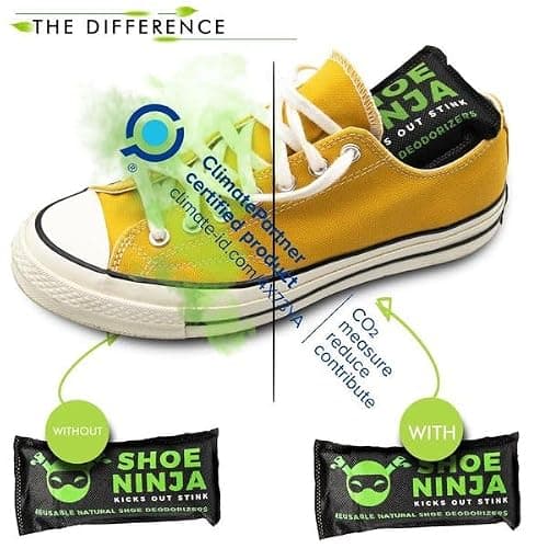 Shoe Ninja Shoe Deodoriser, Shoe Odour Eliminator, Football Boot, 2 Pack — view 6
