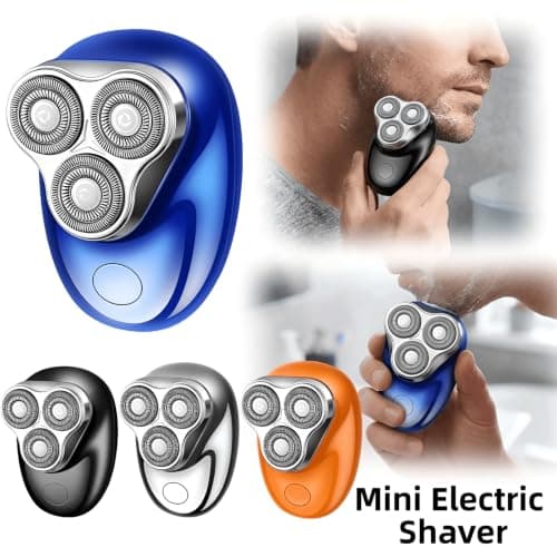 Mini Electric Razor Shaver for Men, USB Rechargeable Pocket Razor — view 4