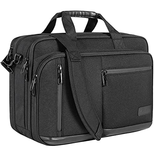 VANKEAN Laptop Briefcase Men 17 Inch Laptops Messenger Bag Travel Business