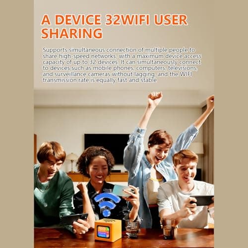 Luocute 4G LTE Mobile Hotspot Router 300Mbps with SIM Slot — view 3