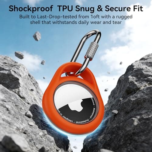 For AirTag Holder,Waterproof Airtag keyring for Apple Airtag 2(Gen 1&2) — view 3