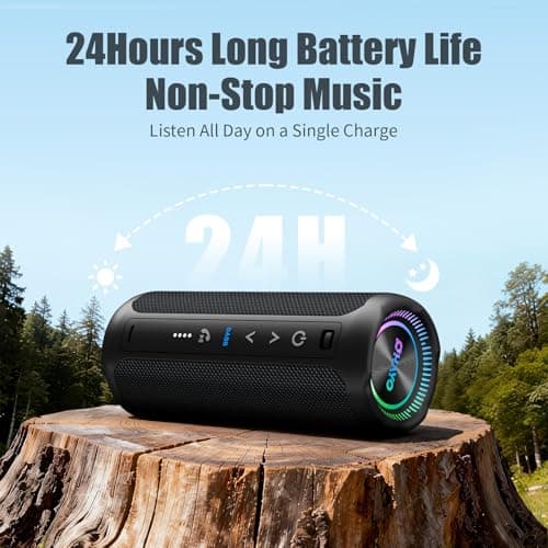 OHAYO Bluetooth Speaker with LED Light 35W HIFI Outdoor Loud Speaker — view 5