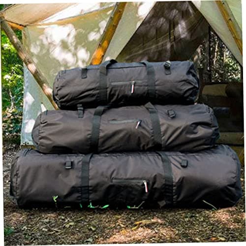 Long Duffle Bag, Waterproof Zipper Duffel Bag with Handles, Foldable Tent Bag, 20KG Heavy Loading Camping Tent, Storage Carrying Bag for Hiking Camping(35x12x12inch) — view 3
