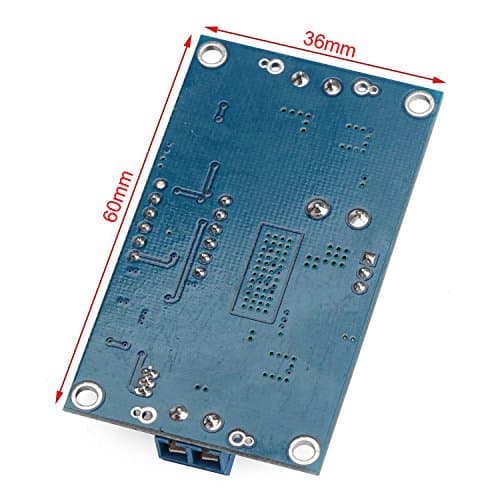 DollaTek Small DC Buck Voltage Converter Step Down Voltage Regulator Module Board 4-38V to 1.25-36V 5V/12V Adjustable Output Voltage Stabilizer Transformer — view 6