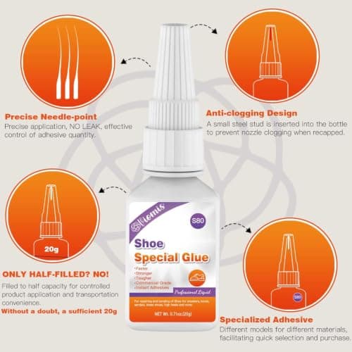 20g Shoe Glue -Professional Grade Super Shoe Fix Adhesive — view 5