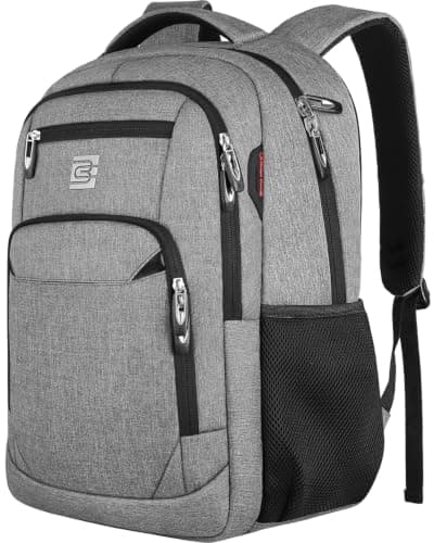 KASIBON Laptop Backpack for Men, Anti-Theft Travel Backpack Business